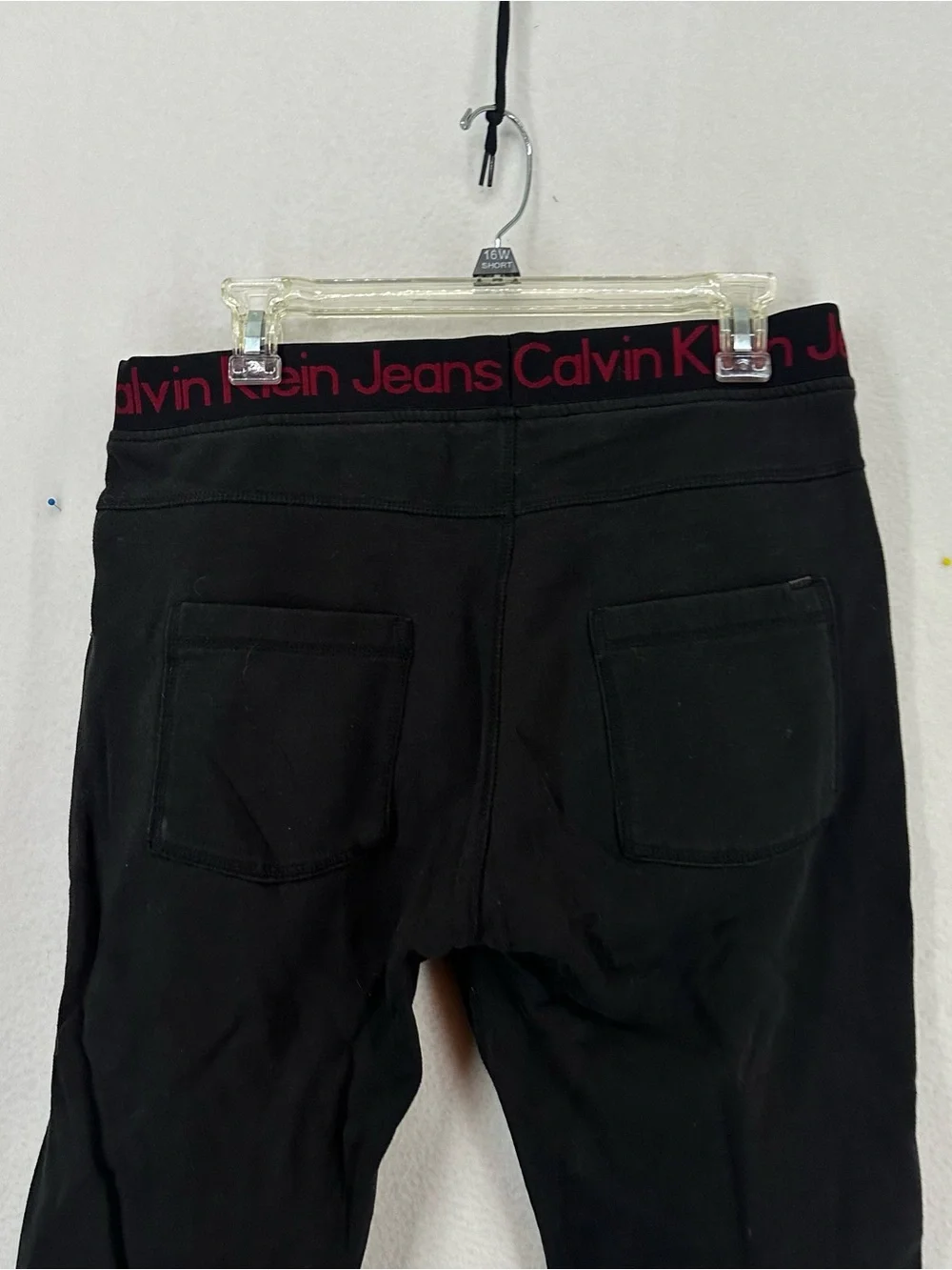 Calvin Klein‎ Jeans Black Jogger Sweatpants Men’s Small Drawstring Lounge